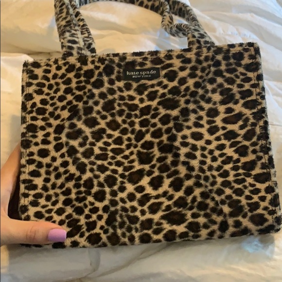 kate spade cheetah purse